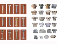 保温装饰线条罗马柱系列
