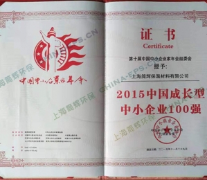 2015百强中小企业